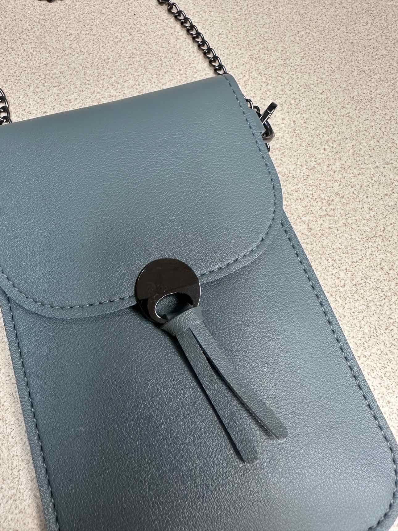 Save The Girls NEW Touchscreen Phone Gray Crossbody Handbags