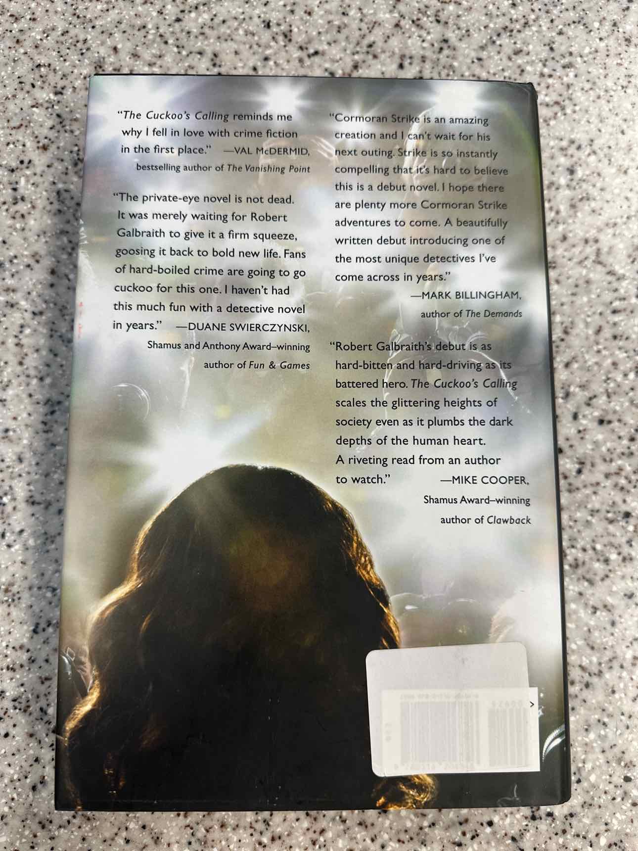 The Cuckoo's Calling by Robert Galbraith (aka J.K. Rowling Harcover) Book
