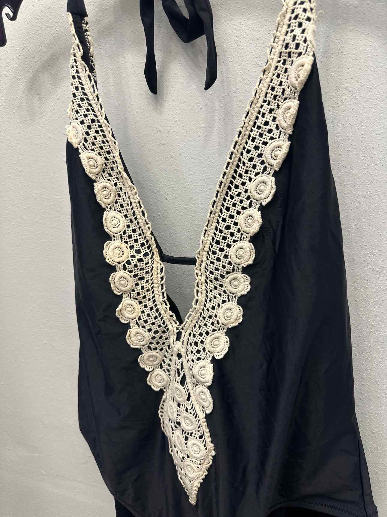 Kona Sol Size XL Black/Ivory Swim