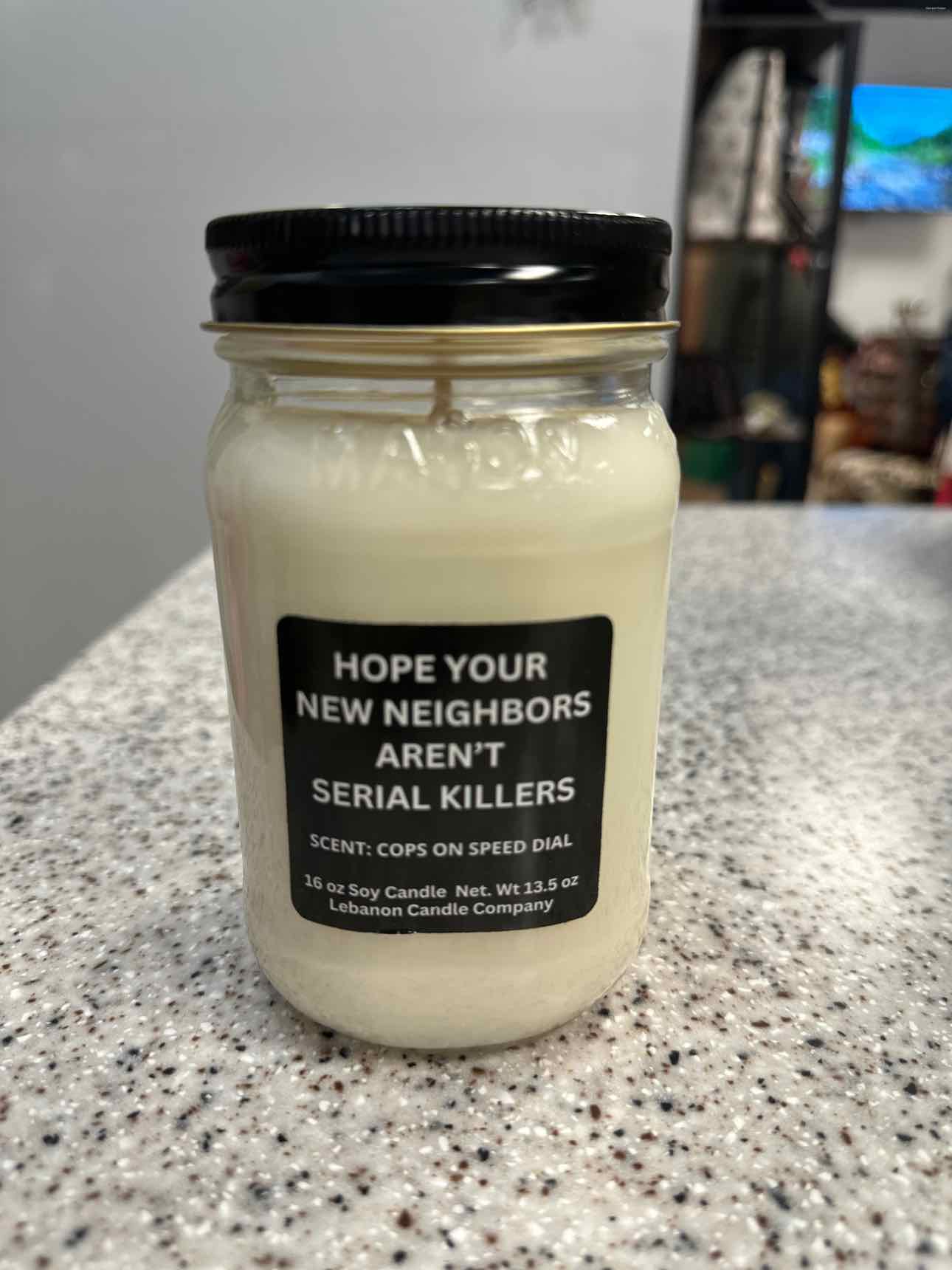 Lebanon Candle Co Size 13.5 oz 100% Soy Mason Jar Candle