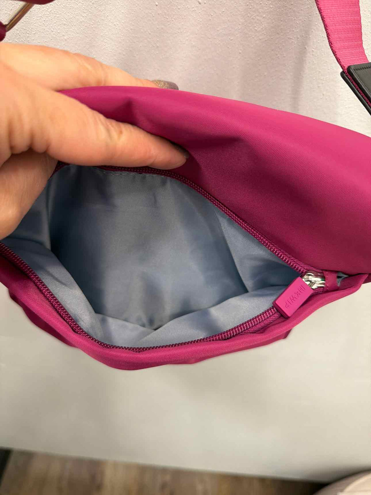 IHKWIP The Sidekick Foldover Medium Pink Crossbody Bag