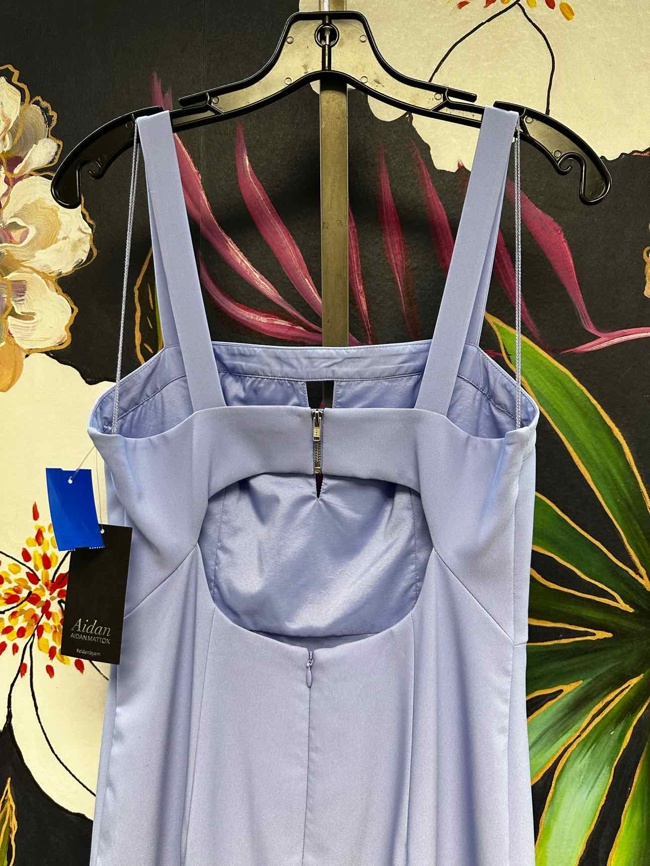 Aidan Mattox Size 4 Periwinkle Formal Dress