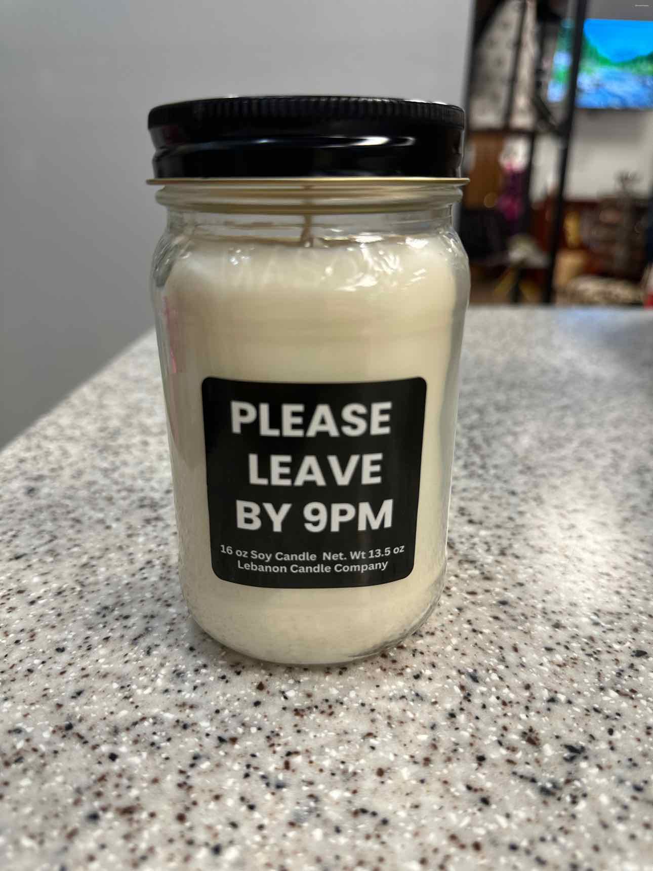 Lebanon Candle Co Size 13.5 oz 100% Soy Mason Jar Candle