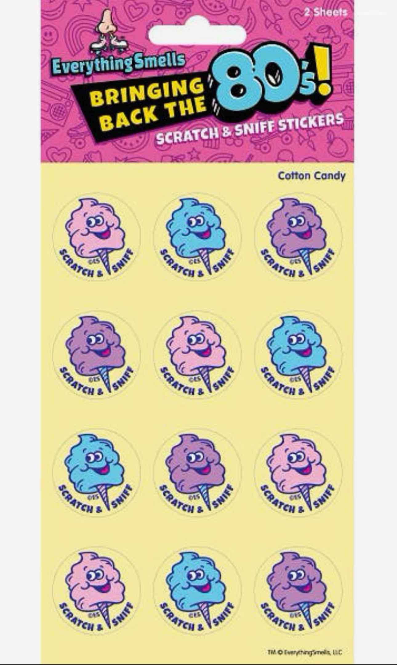 Scratch & Sniff Stickers 2-Pack Stationary