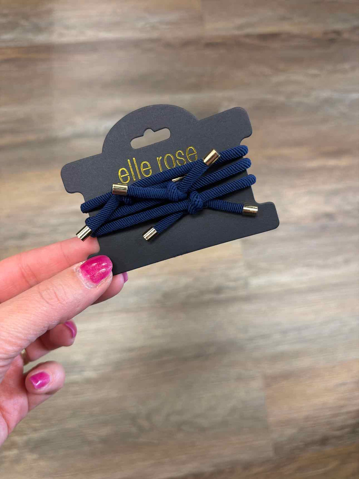 Elastic Hair Tie and Bracelet Trio