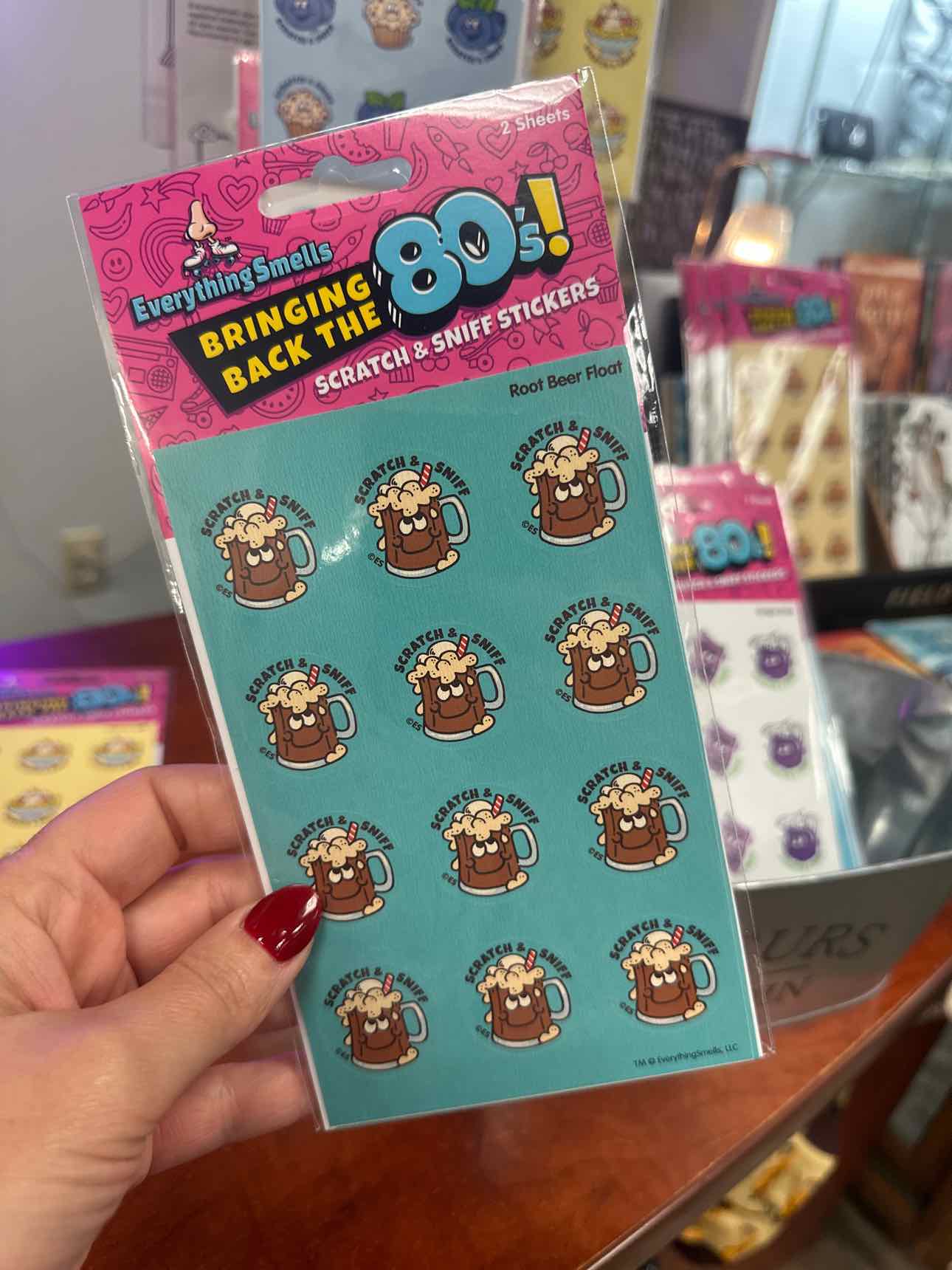 Scratch & Sniff Stickers 2-Pack Stationary