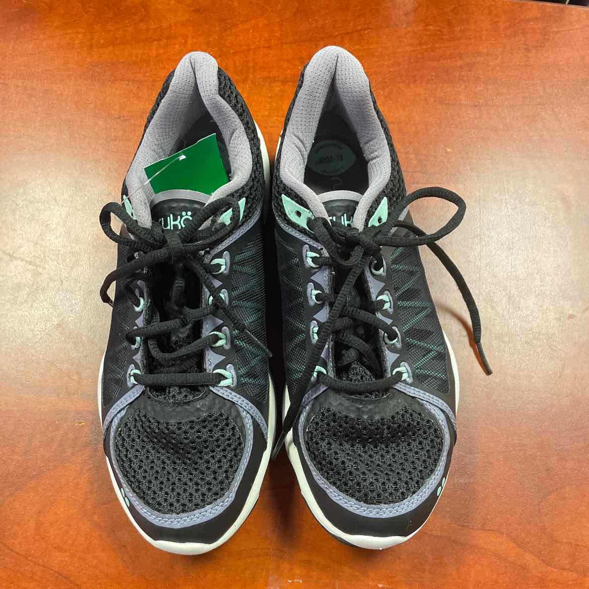 Ryka Black/Grey Influence 2.5 Women's Training Sneakers Size 7 1/2