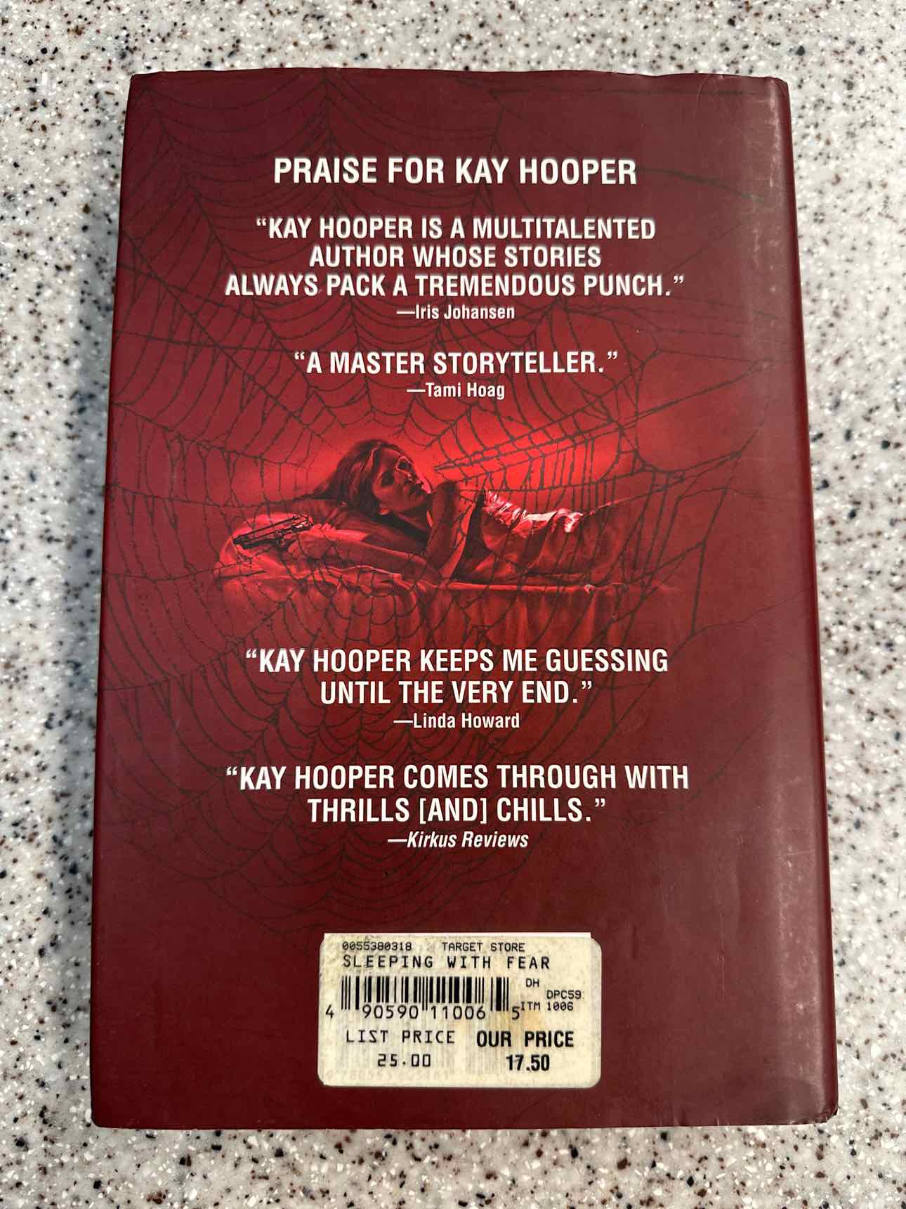 Sleeping with Fear by Kay Cooper (hard cover) Book