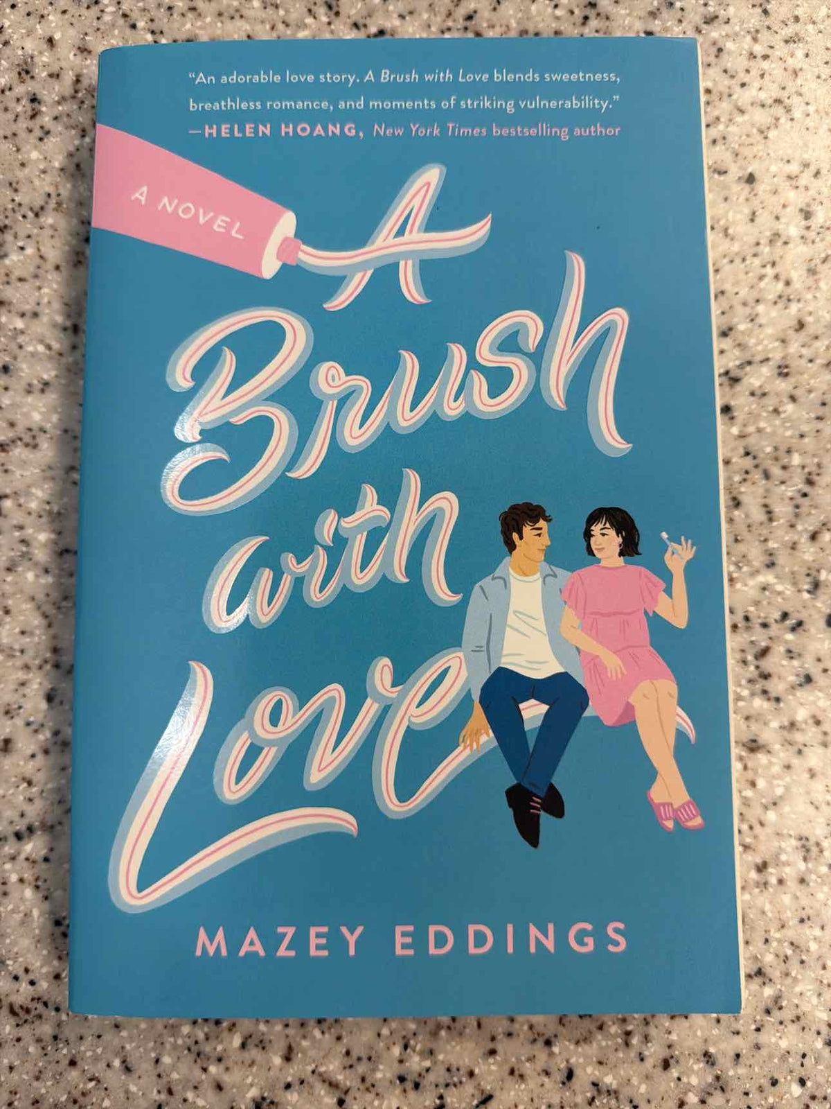A Brush With Love by Mazey Eddings paperback book
