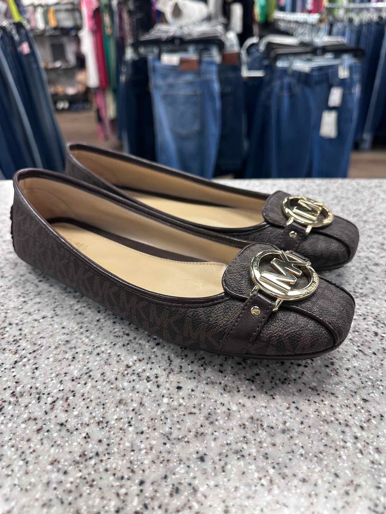 MICHAEL KORS Size 8 1/2 Brown Shoes