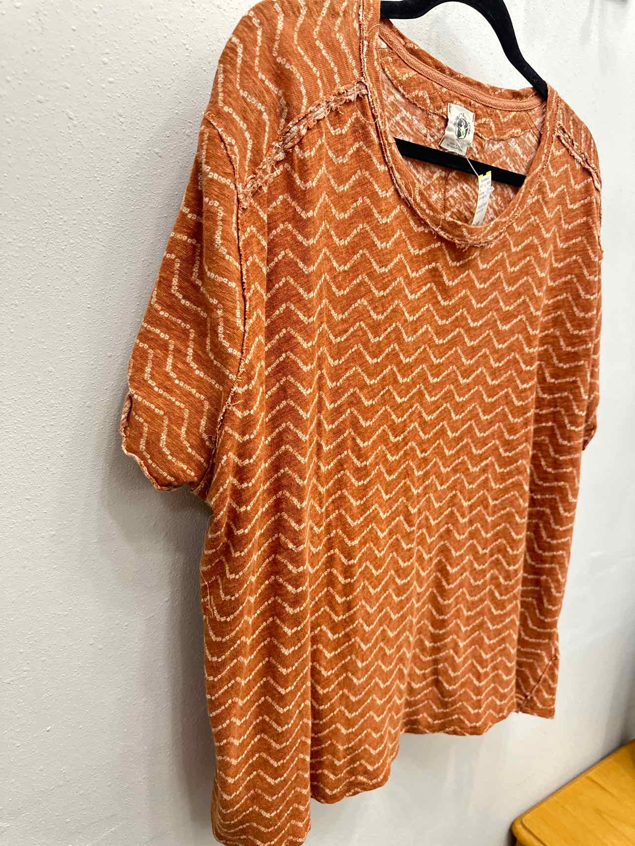 We The Free Size Large Burnt Orange Top