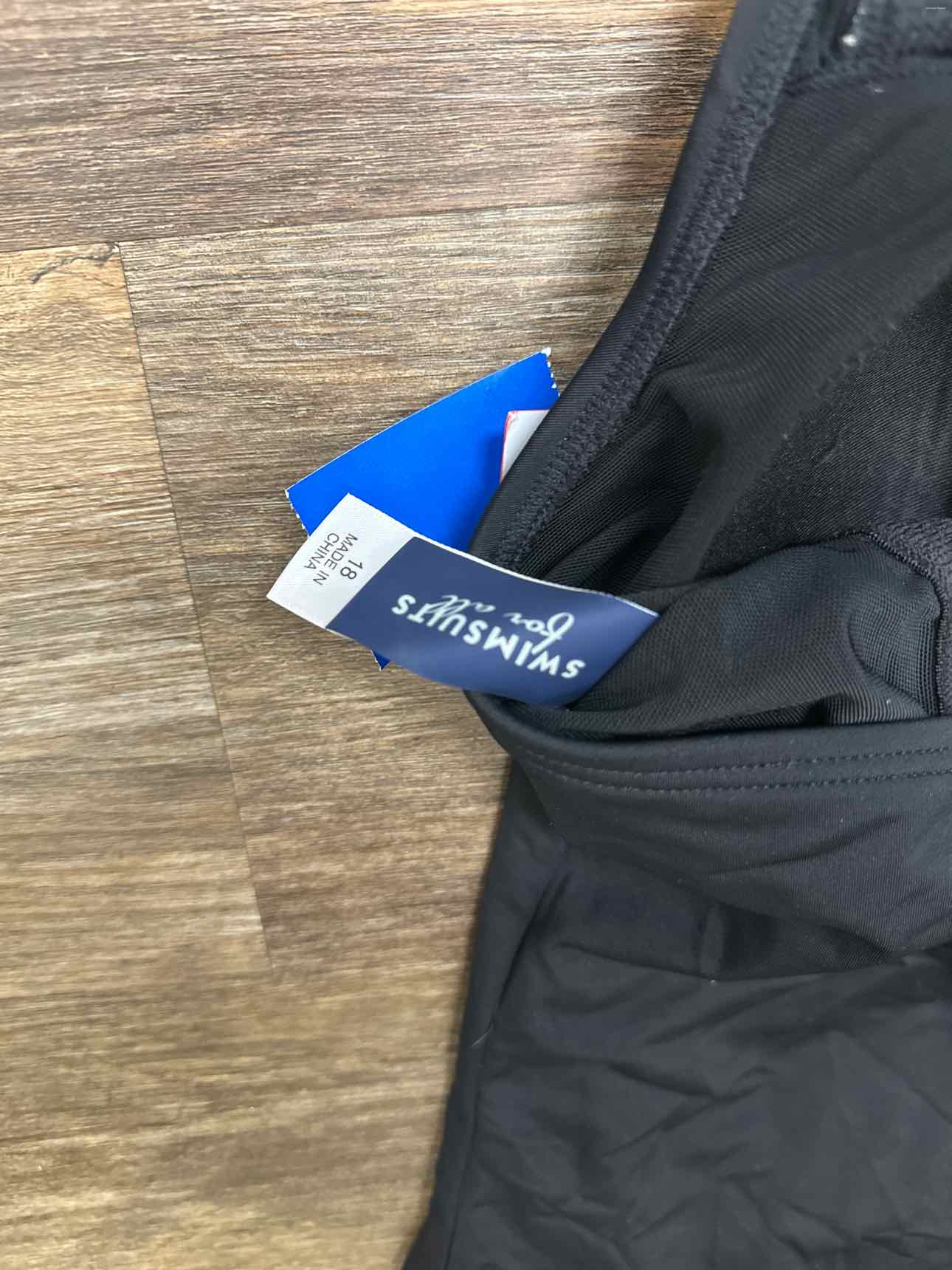Swimsuits for All Size 18 Black Swim