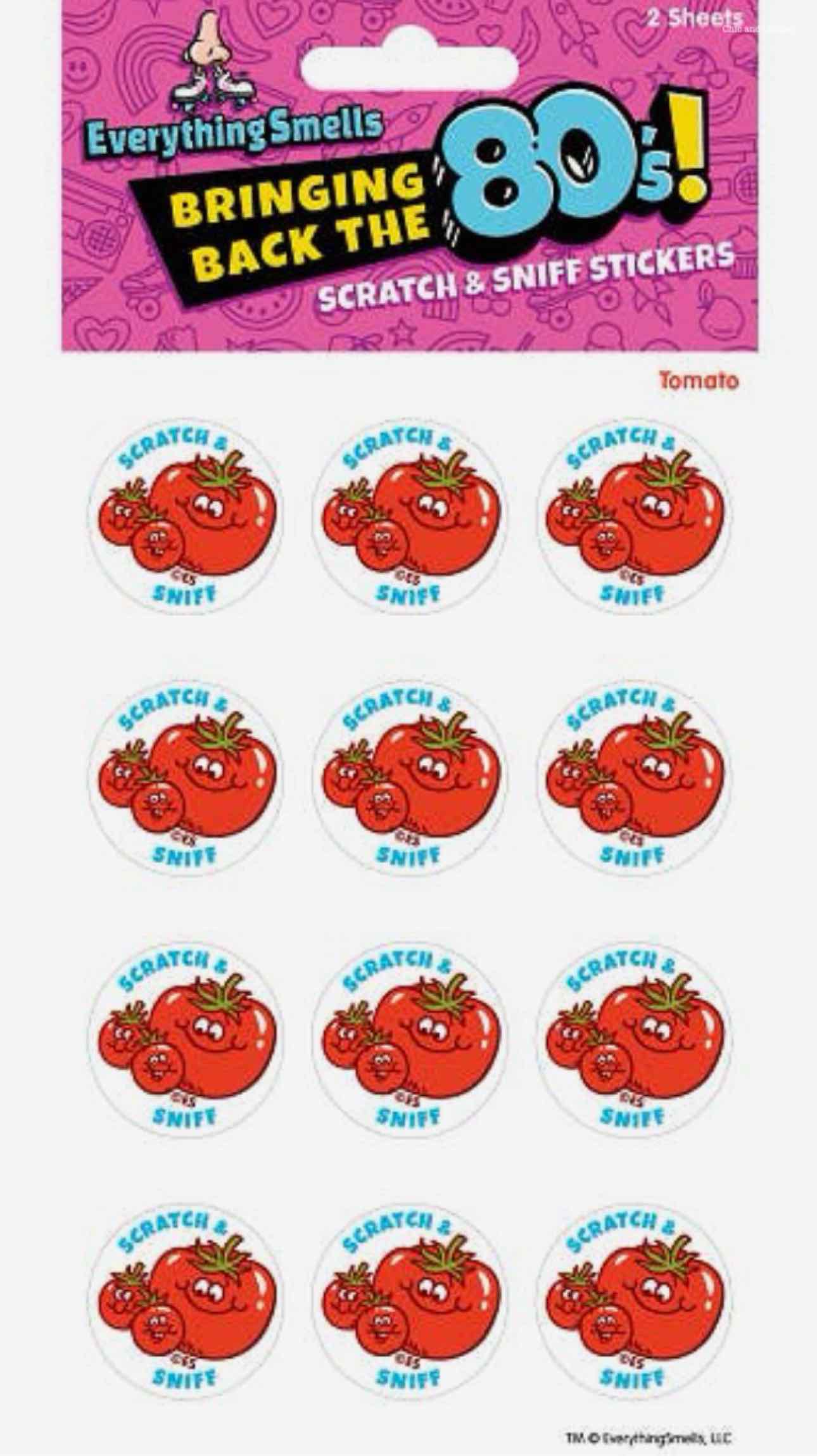 Scratch & Sniff Stickers 2-Pack Stationary