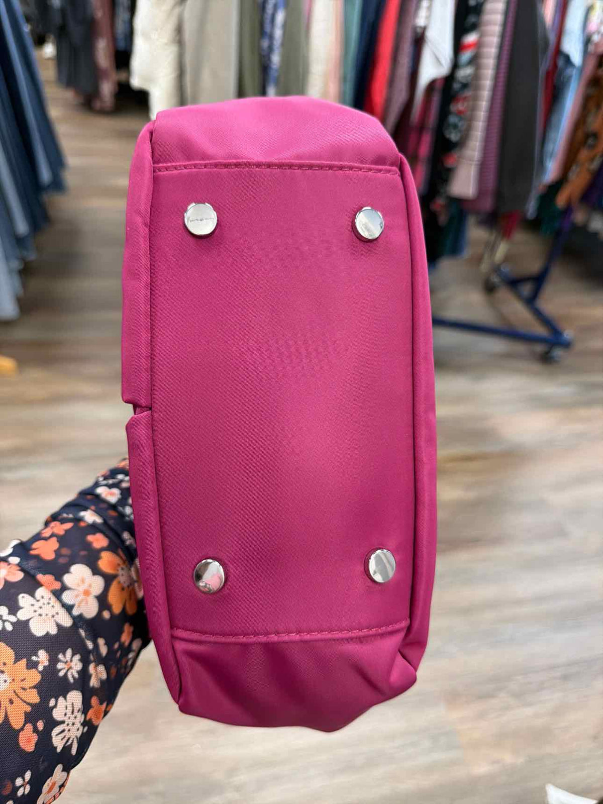 IHKWIP The Sidekick Foldover Medium Pink Crossbody Bag