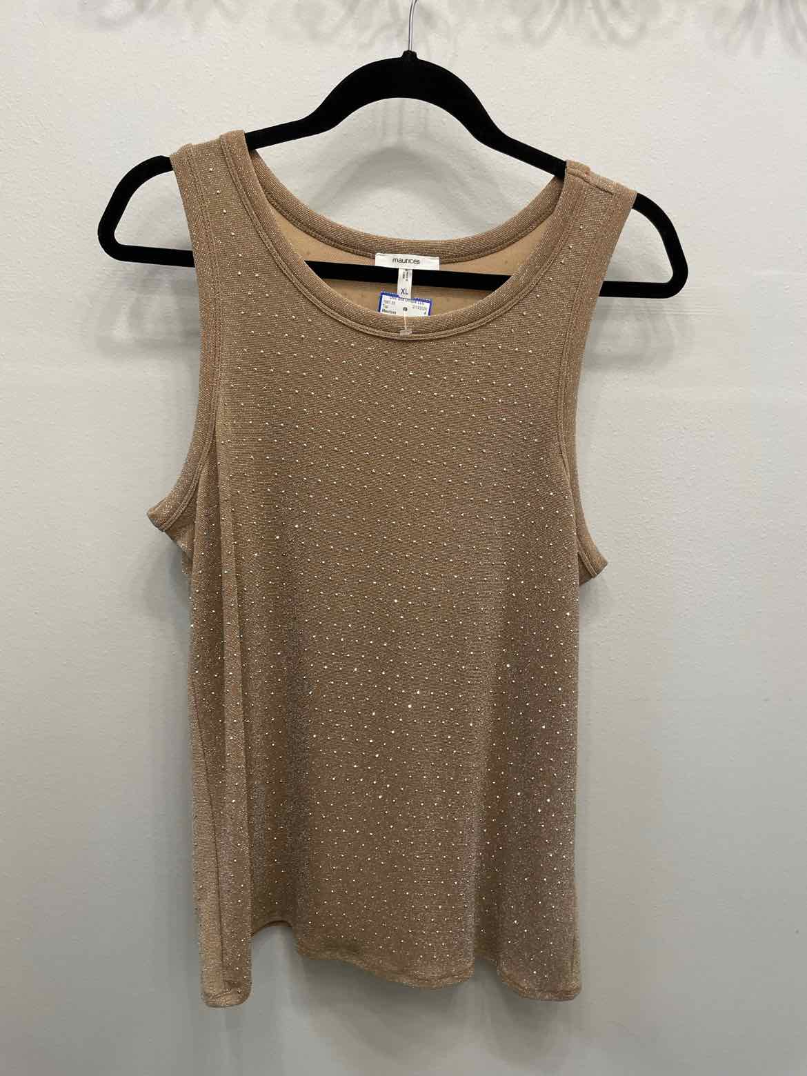 Maurices Size XL Tan Top