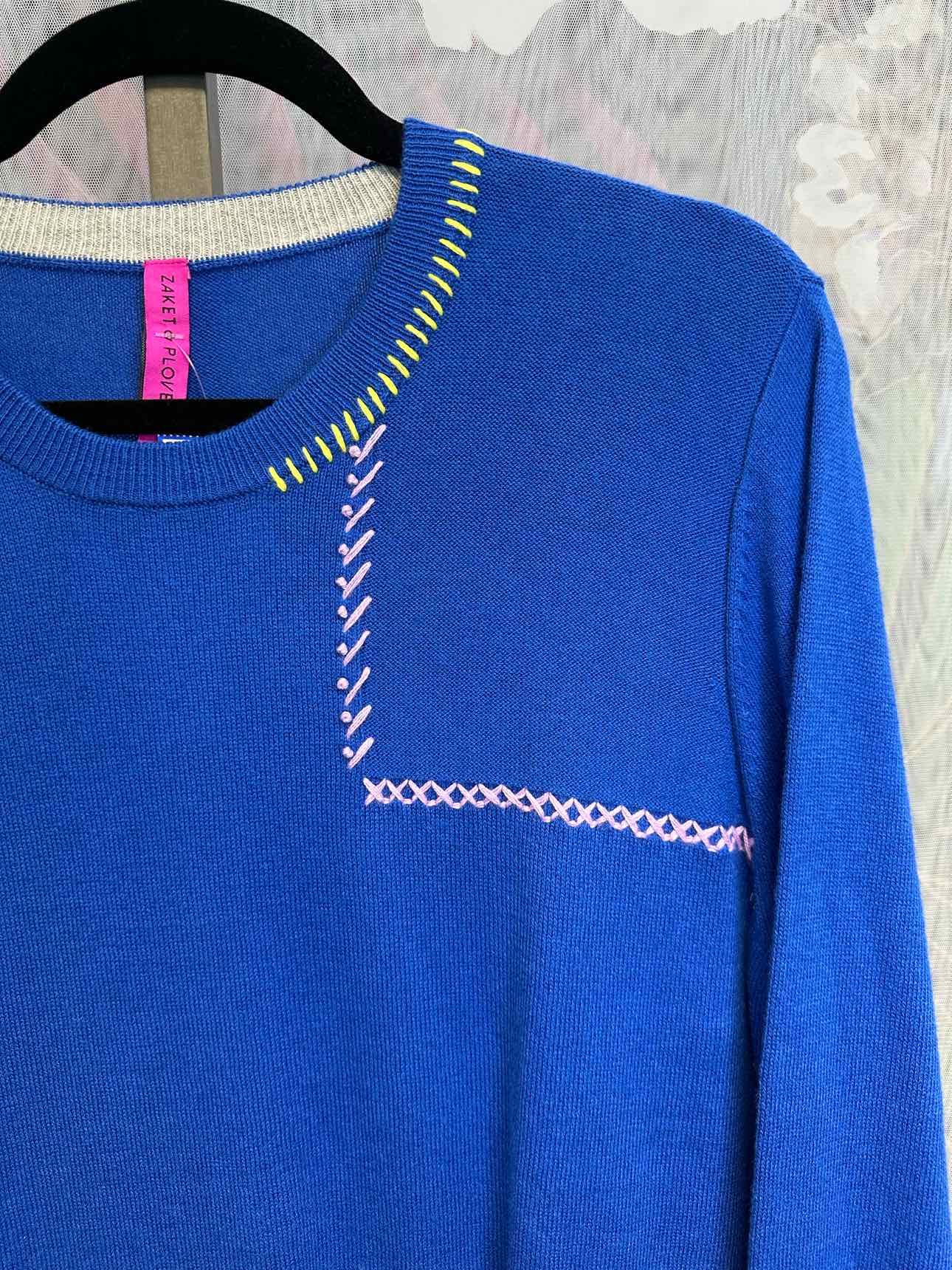 Zaket & Plover Size Large Blue Top