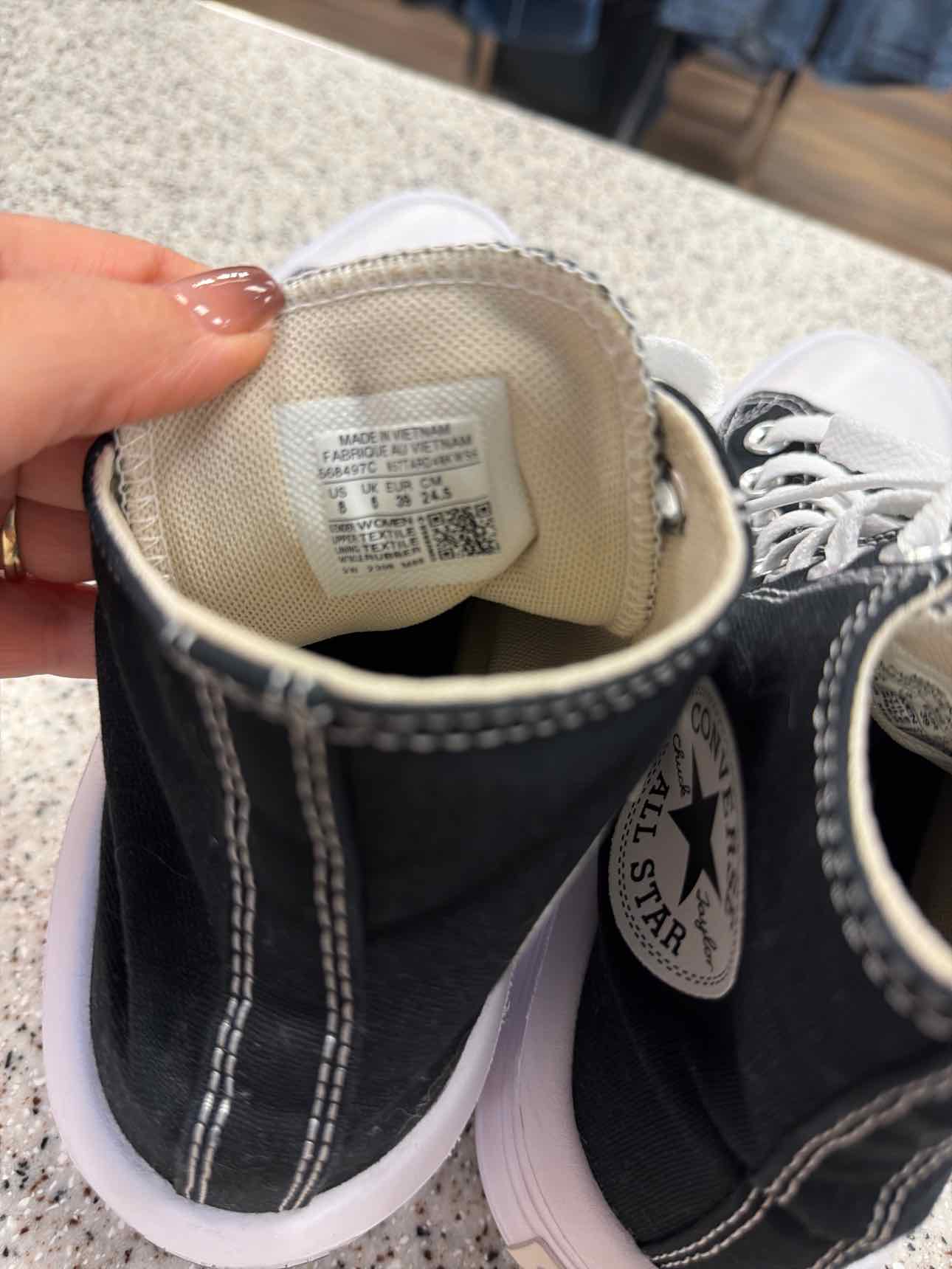 Converse Size 8 Womens Chuck Taylor All Star Platform High Top Sneakers NEW