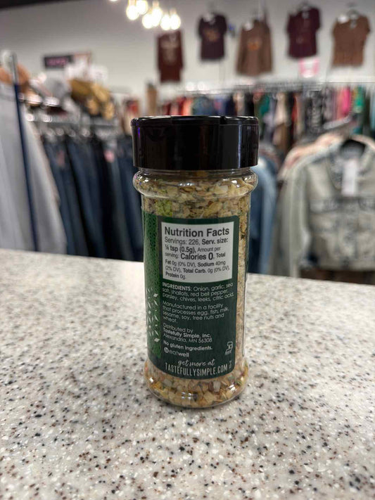 Tastefully Simple Onion Onion Seasoning Food