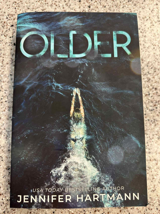 Older by Jennifer Hartmann paperback book
