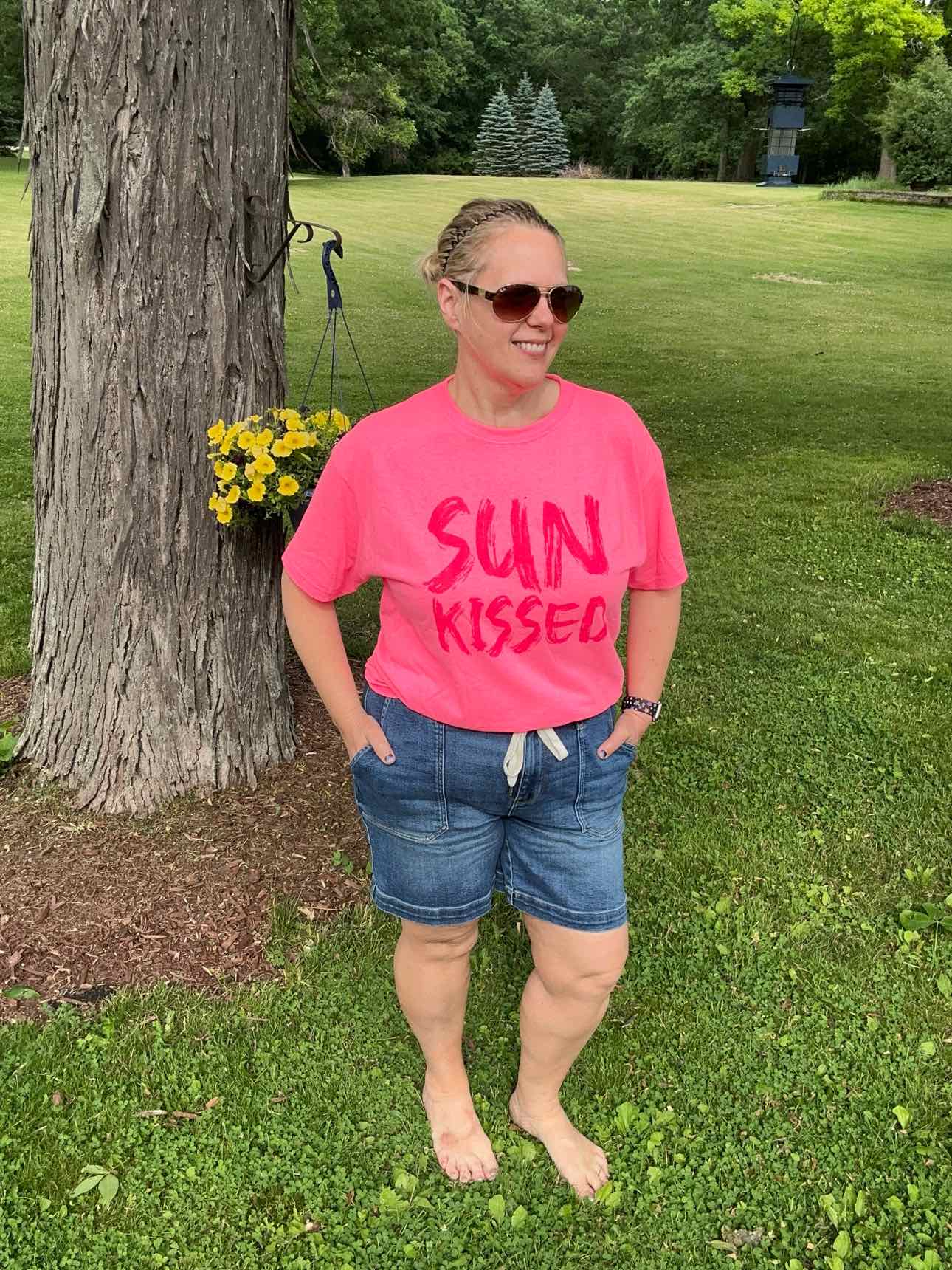 Sunkissed Graphic Tee Tshirt