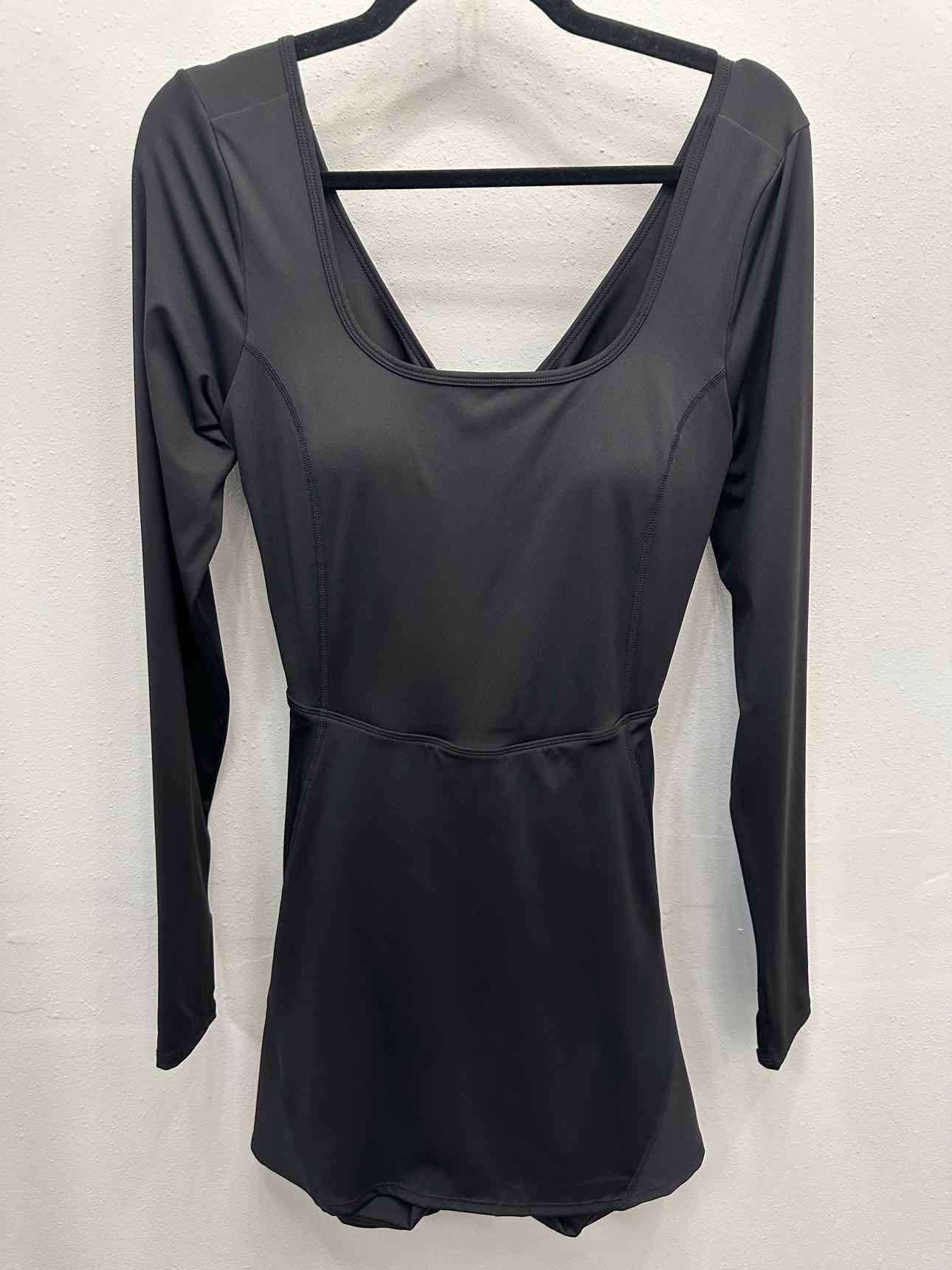 Halara NEW NWT Softly Zero Airy Romper Size Large Black Dress