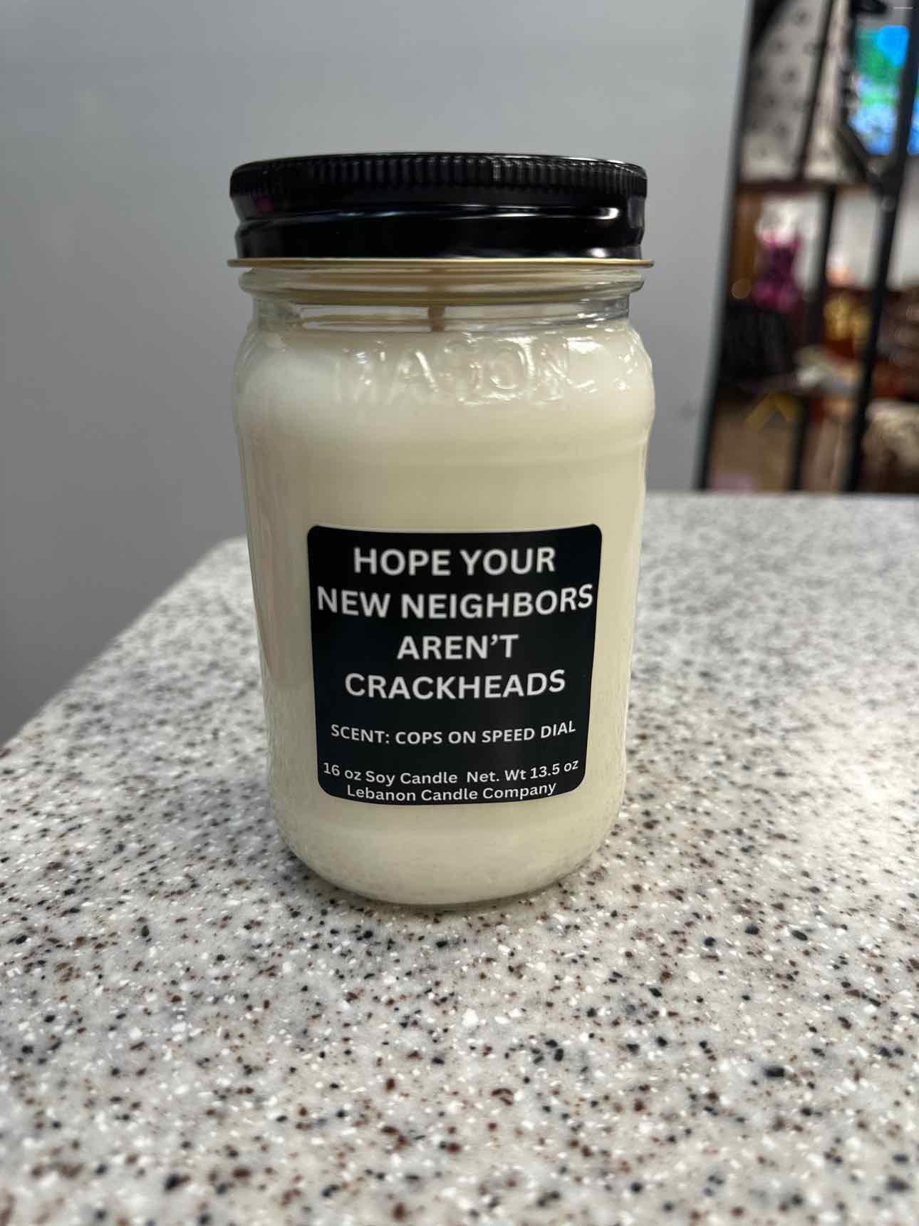 Lebanon Candle Co Size 13.5 oz 100% Soy Mason Jar Candle
