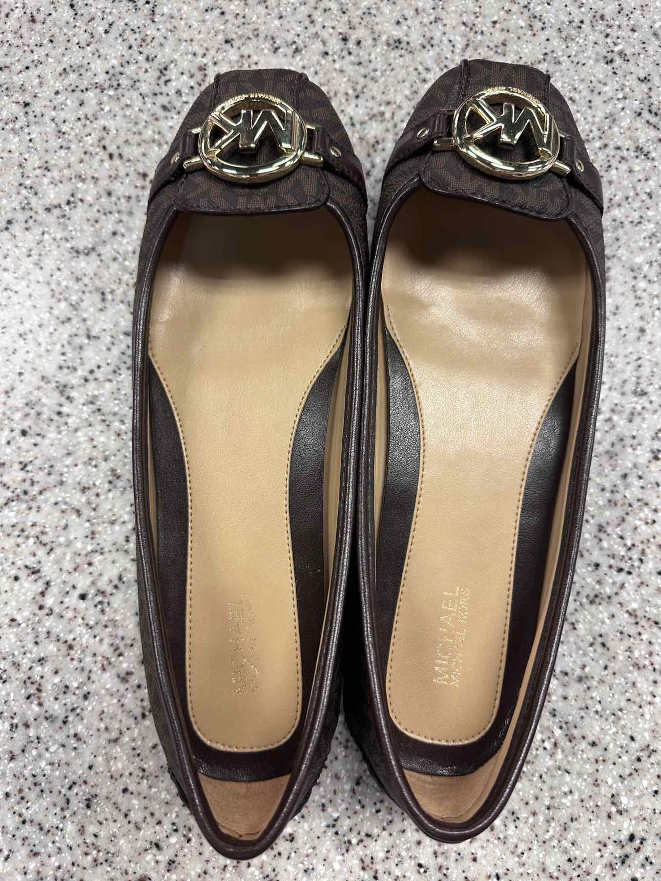 MICHAEL KORS Size 8 1/2 Brown Shoes