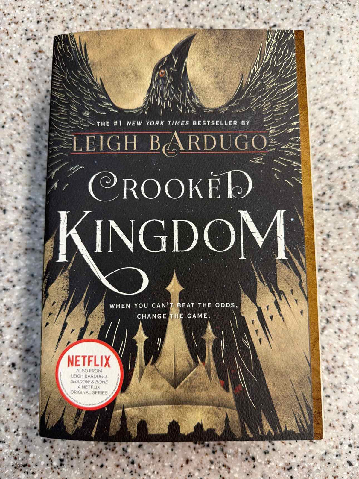 Crooked Kingdom by Leigh Bardugo paperback book