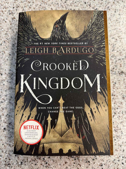 Crooked Kingdom by Leigh Bardugo paperback book