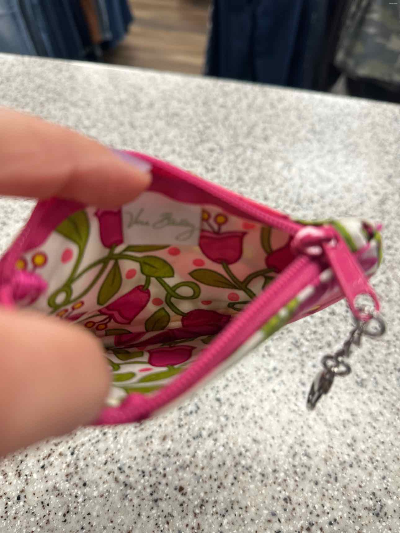 Vera Bradley Size XS Pink/Green Wallet