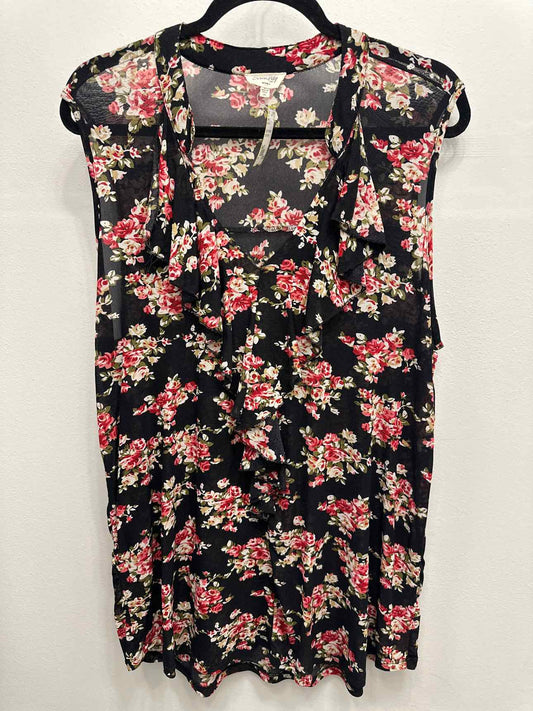 Siren Lily Size 2X Black Top
