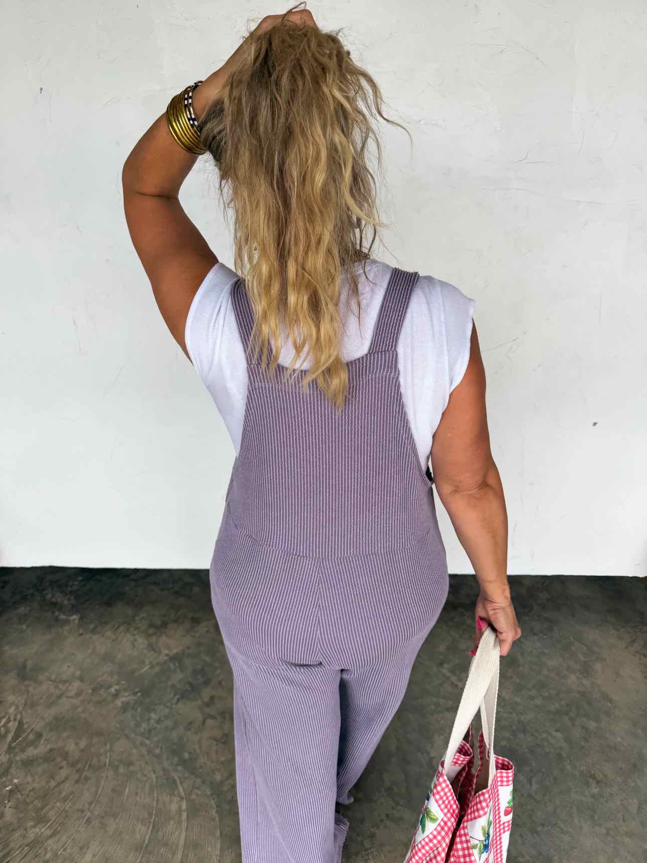 Blakeley Karli Boho Ribbed Overalls