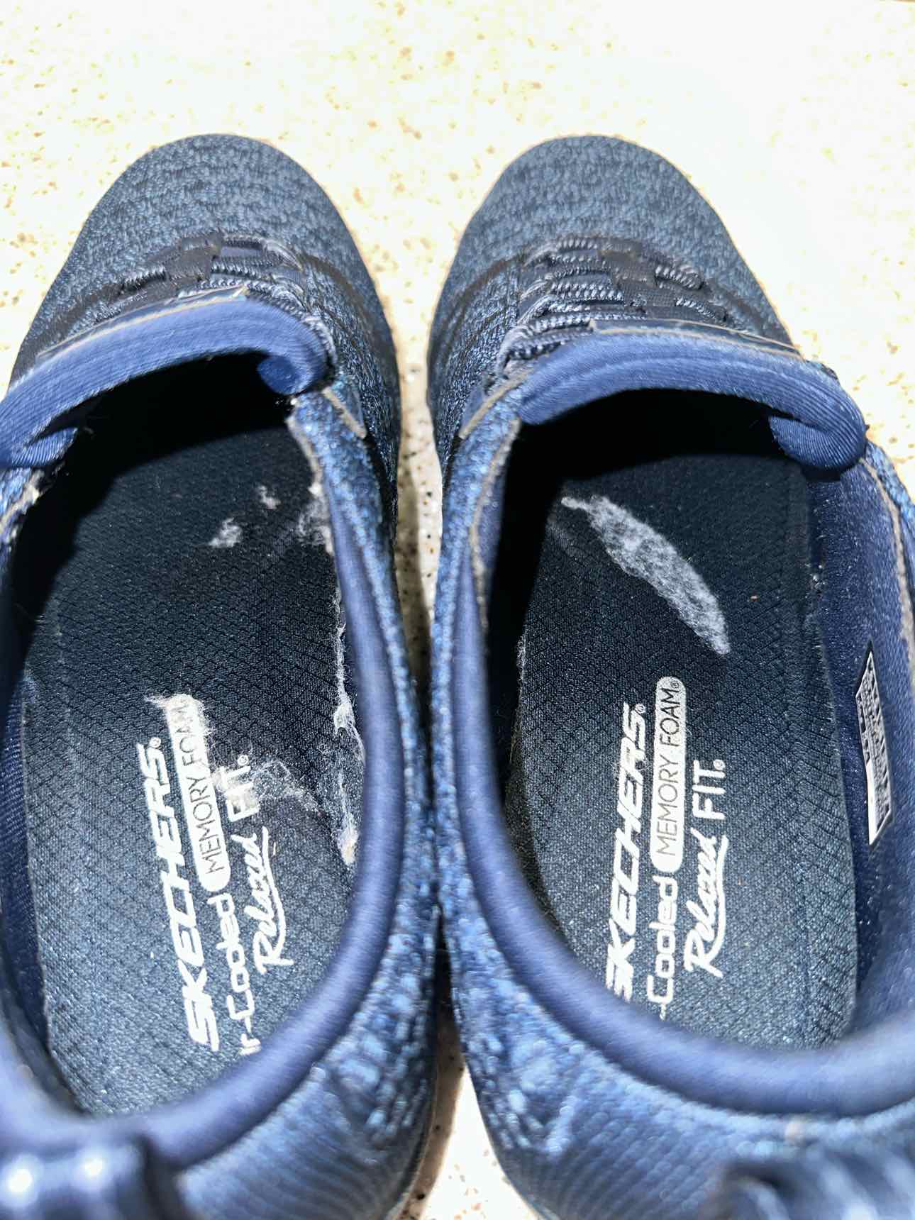 Skechers Size 8 Navy Shoes