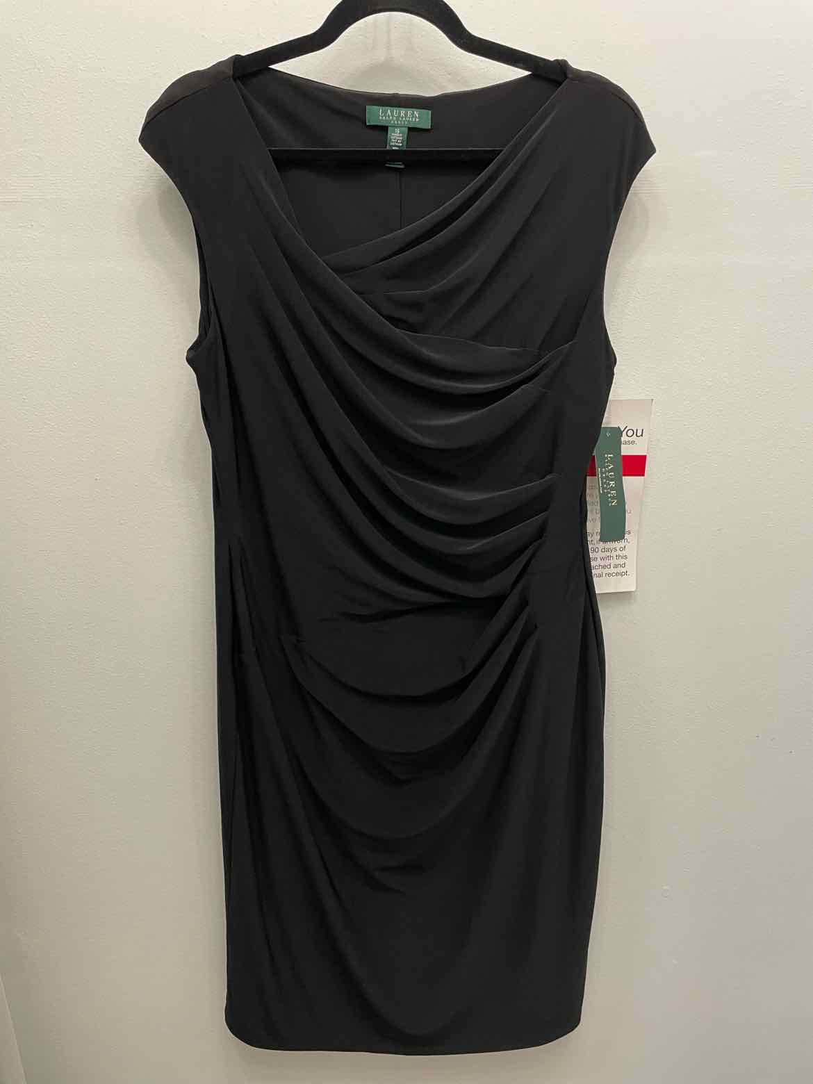 Lauren Ralph Lauren Size 16 Black Dress