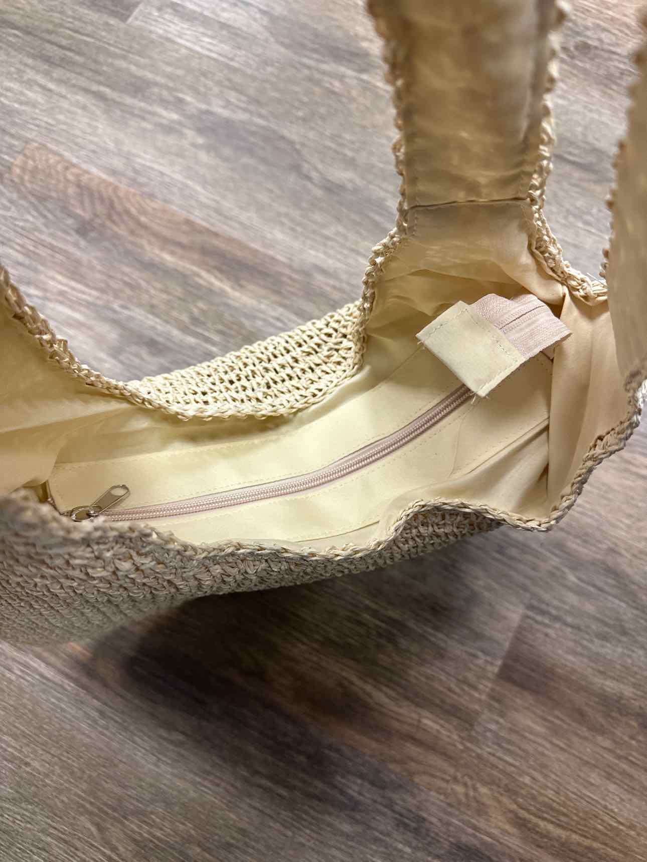 Woven Raffia Tote Bag Handbags