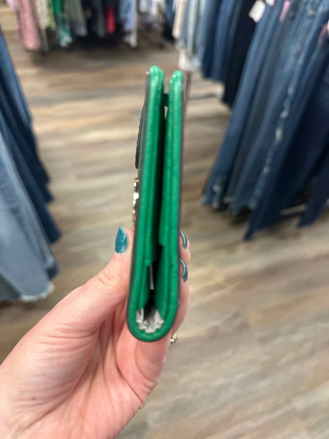 Michael Michael Kors Size Small Green Wallet