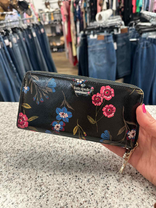 Kate Spade Cameron Street Meadow Lacey Long Floral Zippy Wallet