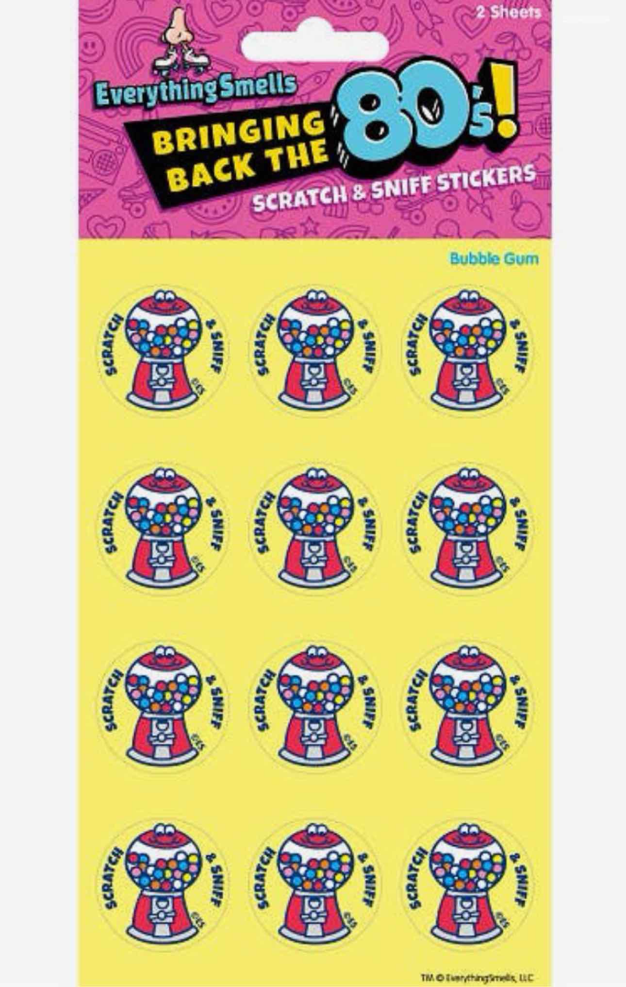 Scratch & Sniff Stickers 2-Pack Stationary