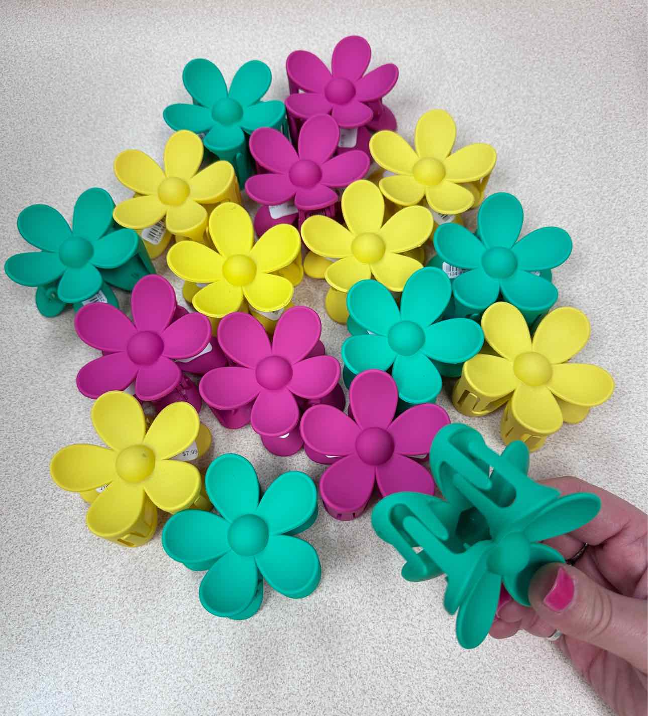 Flower Hair Claw Clip