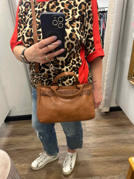 Unbranded Size Medium Brown Handbags