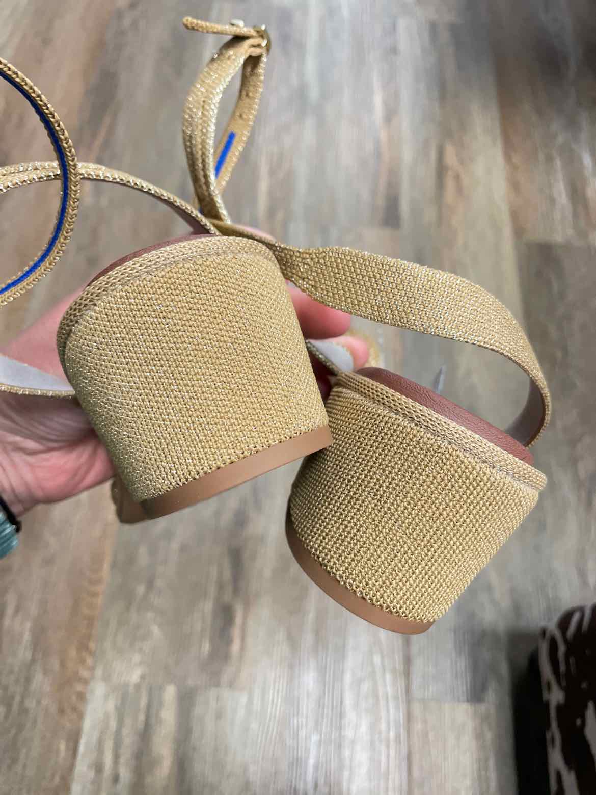 Rothy Size 9.5 GOLD Shoes