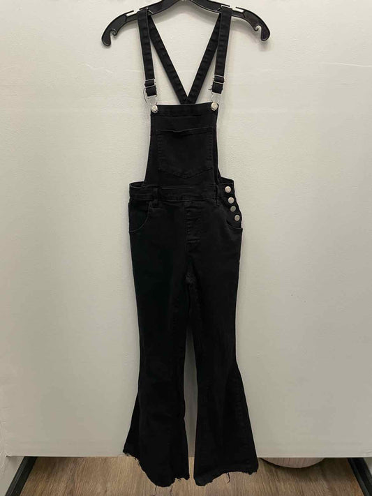 Saints & Hearts Size Small Black Overalls