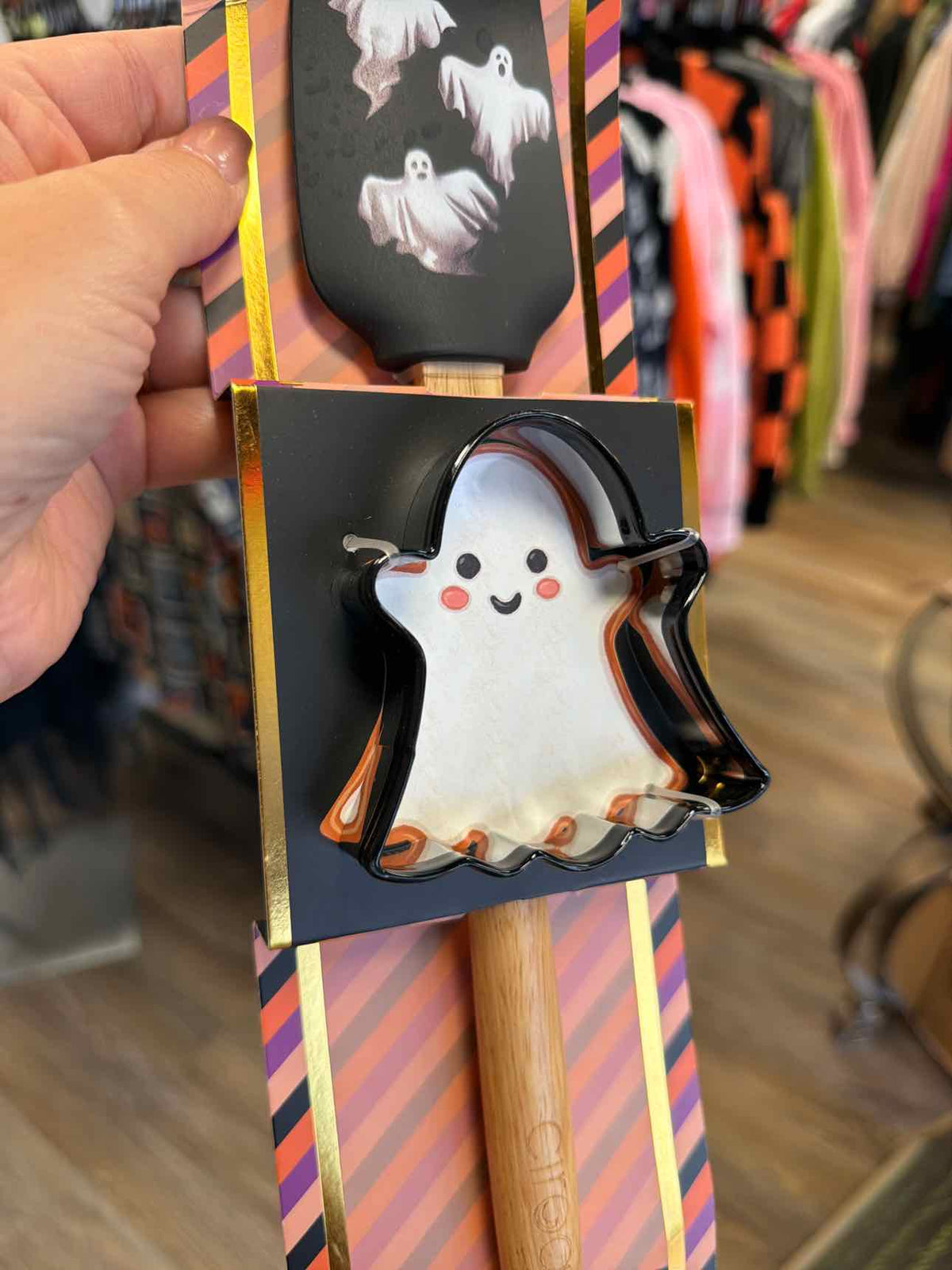 NEW Halloween Ghost Cookie Cutter and Spatula Kitchen Household