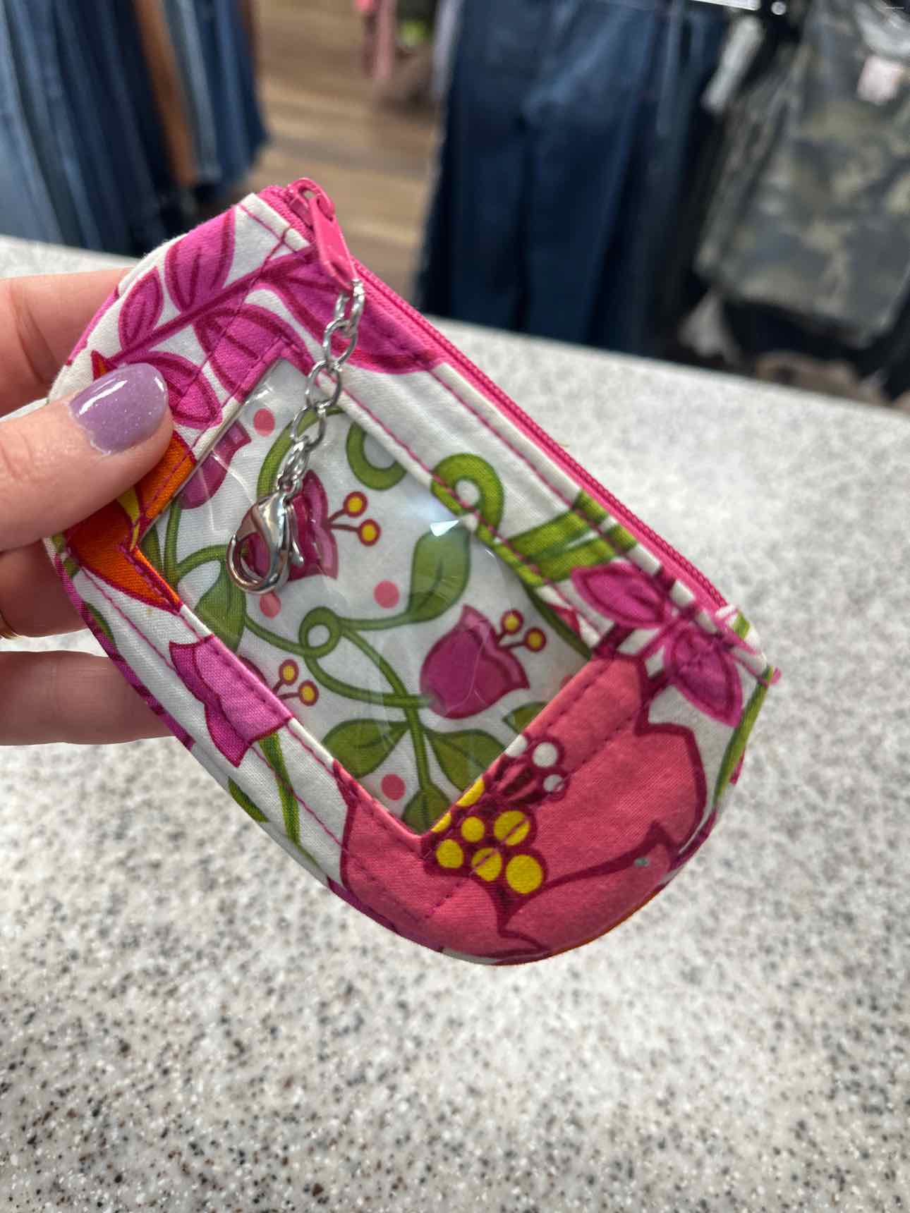 Vera Bradley Size XS Pink/Green Wallet