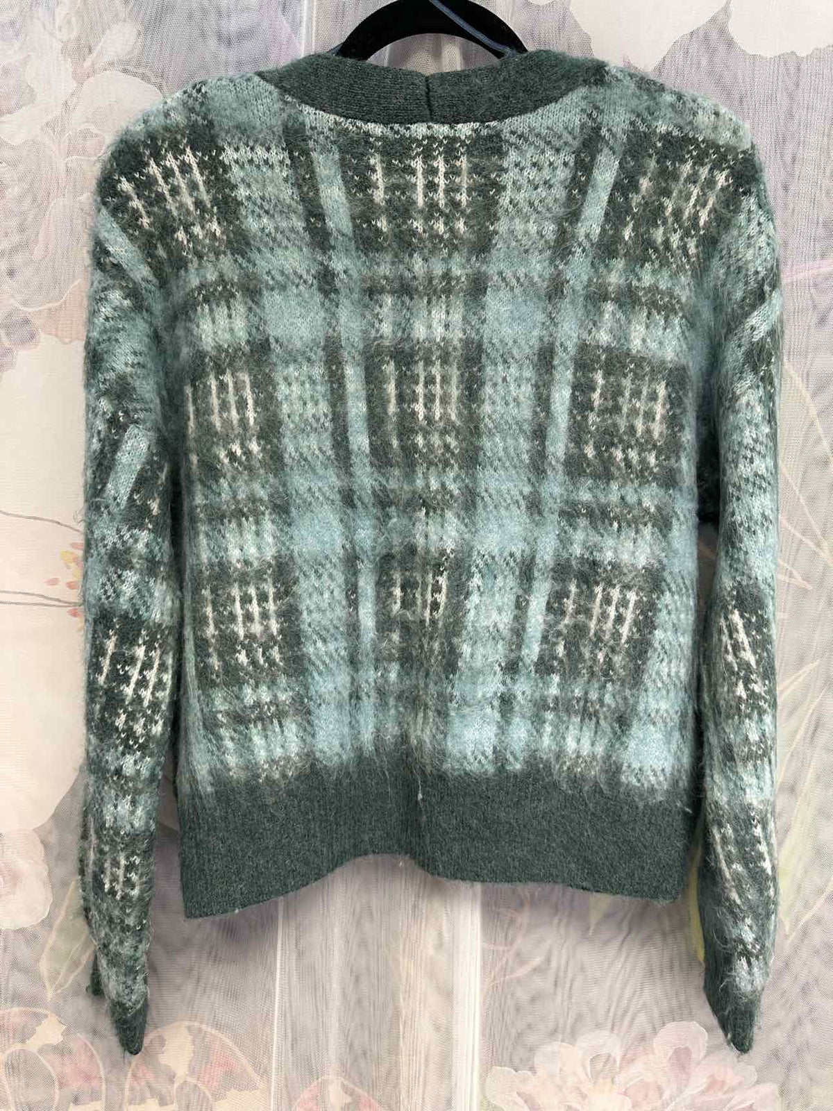 Cupcakes and Cash Size Small Blue Cardigan