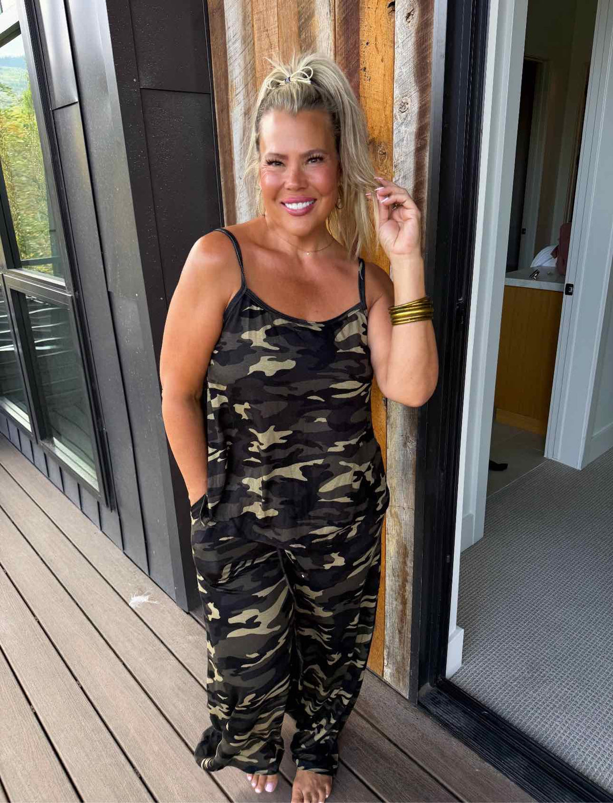PREORDER - Camo Delilah Pant Set