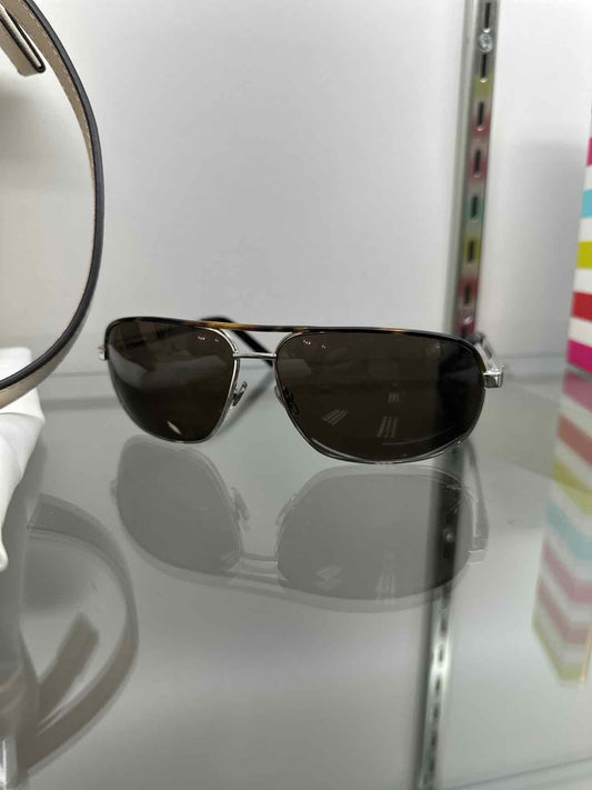 Gucci Brown Aviator Tortoise Shell Sunglasses