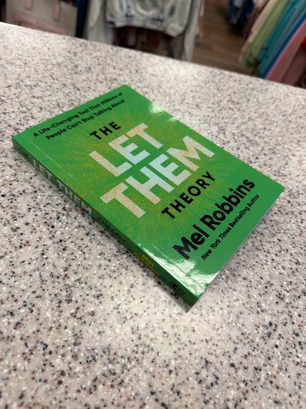 The Let Them Theory by Mel Robbins Paperback  Book
