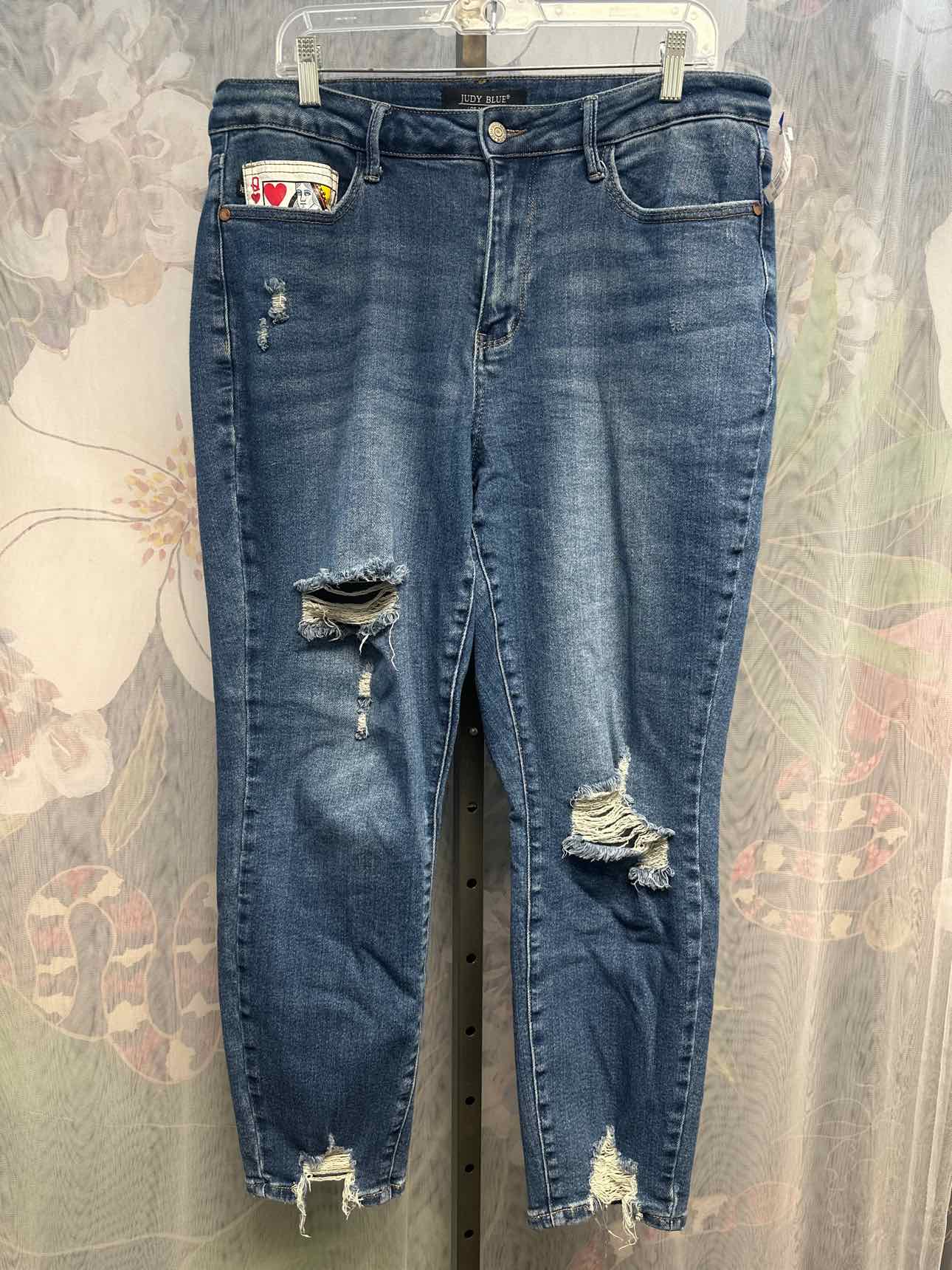 Judy Blue Size 14W Medium Wash Jeans