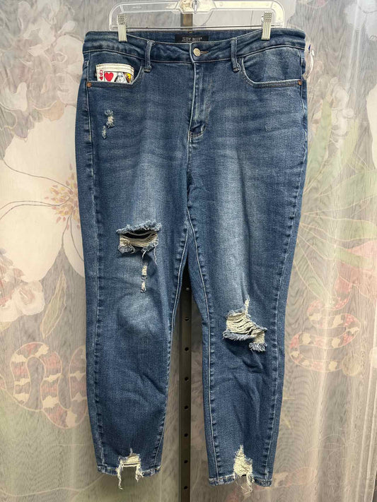 Judy Blue Size 14W Medium Wash Jeans